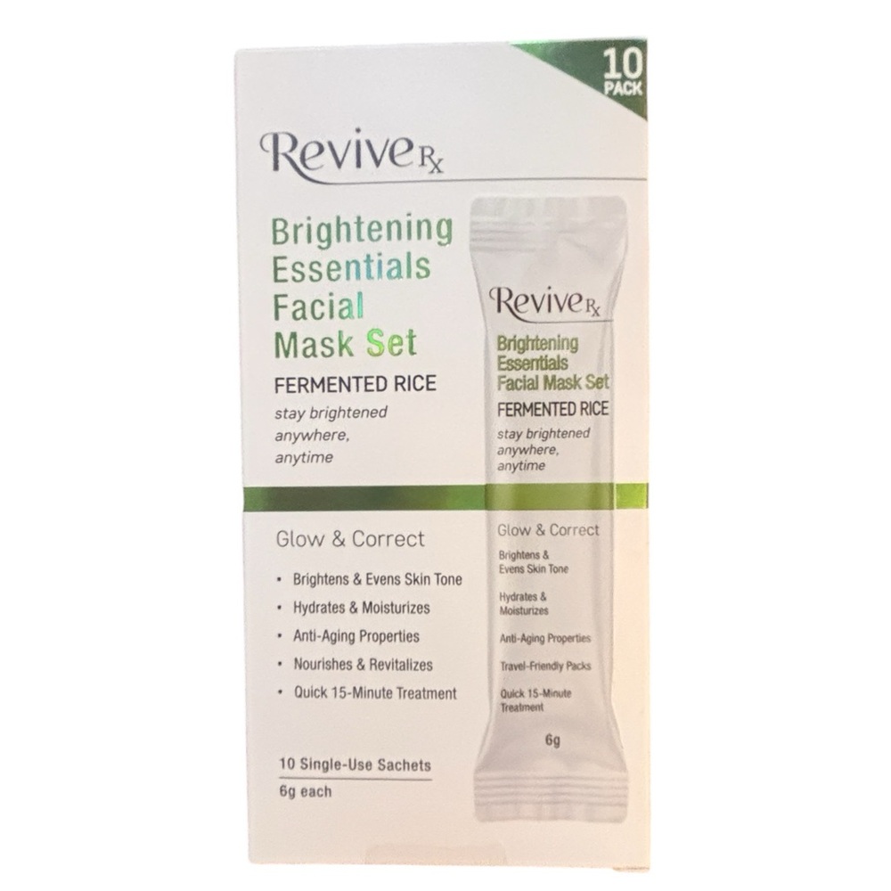 Brightening Essentials Facial Mask Set - White